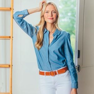 Like new! Tuckernuck Chambray Penelope Shirt. Size S.